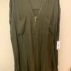 DEX Olive Green Tank Top